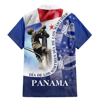 Panama Dia de los Martires Family Matching Mermaid Dress and Hawaiian Shirt Panama Martyrs' Day Raises Flag LT9 - Wonder Print Shop