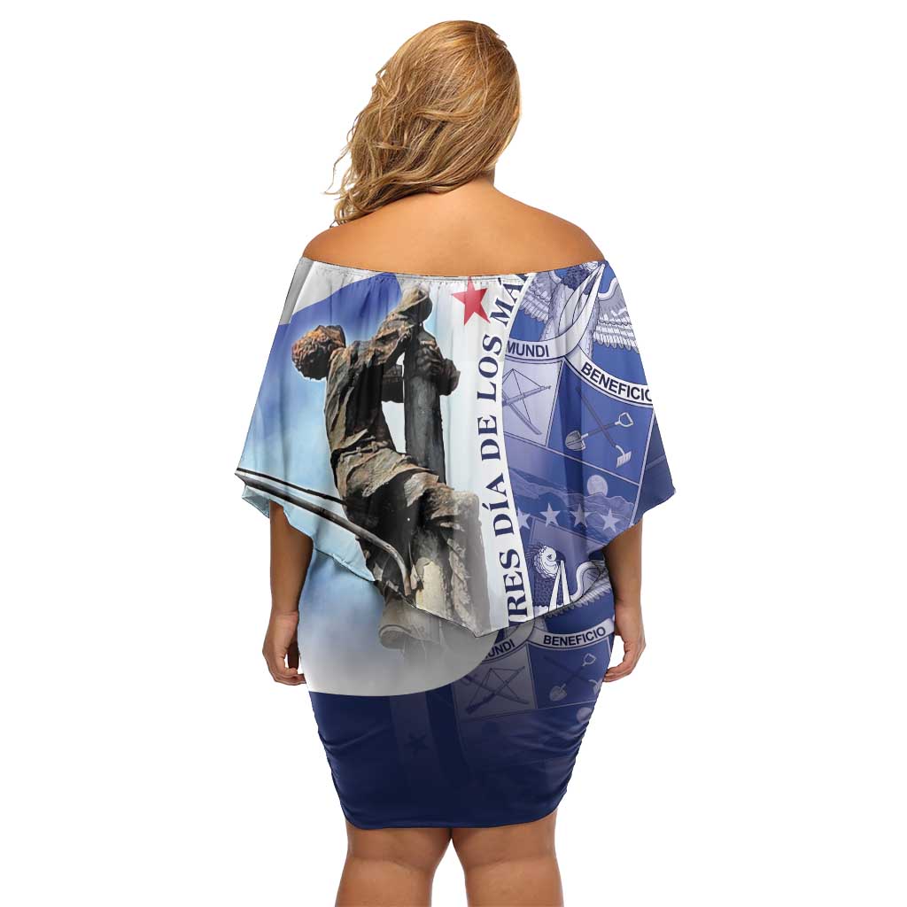 Panama Dia de los Martires Family Matching Off Shoulder Short Dress and Hawaiian Shirt Panama Martyrs' Day Raises Flag LT9 - Wonder Print Shop