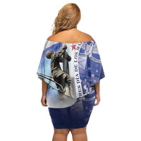 Panama Dia de los Martires Family Matching Off Shoulder Short Dress and Hawaiian Shirt Panama Martyrs' Day Raises Flag LT9 - Wonder Print Shop