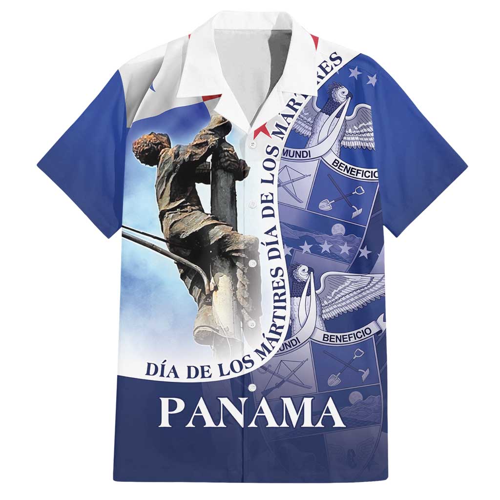 Panama Dia de los Martires Family Matching Summer Maxi Dress and Hawaiian Shirt Panama Martyrs' Day Raises Flag - Wonder Print Shop
