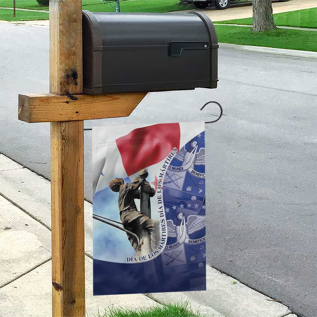 Panama Dia de los Martires Garden Flag Panama Martyrs' Day Raises Flag - Wonder Print Shop