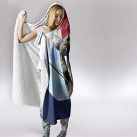 Panama Dia de los Martires Hooded Blanket Panama Martyrs' Day Raises Flag