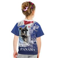 Panama Dia de los Martires Kid T Shirt Panama Martyrs' Day Raises Flag - Wonder Print Shop