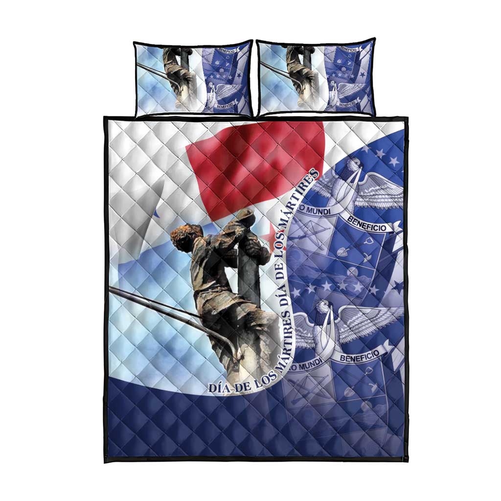 Panama Dia de los Martires Quilt Bed Set Panama Martyrs' Day Raises Flag - Wonder Print Shop