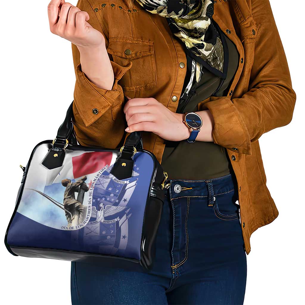 Panama Dia de los Martires Shoulder Handbag Panama Martyrs' Day Raises Flag