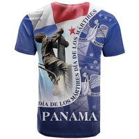 Panama Dia de los Martires T Shirt Panama Martyrs' Day Raises Flag - Wonder Print Shop