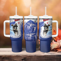 Panama Dia de los Martires Tumbler With Handle Panama Martyrs' Day Raises Flag - Wonder Print Shop