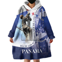 Panama Dia de los Martires Wearable Blanket Hoodie Panama Martyrs' Day Raises Flag - Wonder Print Shop