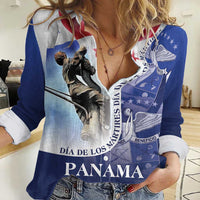 Panama Dia de los Martires Women Casual Shirt Panama Martyrs' Day Raises Flag - Wonder Print Shop