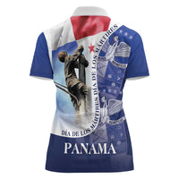 Panama Dia de los Martires Women Polo Shirt Panama Martyrs' Day Raises Flag - Wonder Print Shop