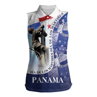 Panama Dia de los Martires Women Sleeveless Polo Shirt Panama Martyrs' Day Raises Flag - Wonder Print Shop
