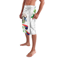 Philippines Eagle and Sampaguita Flowers Lavalava Polynesian Pattern - Wonder Print Shop