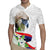 Philippines Eagle and Sampaguita Flowers Rugby Jersey Polynesian Pattern - Wonder Print Shop