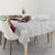 Philippines Eagle and Sampaguita Flowers Tablecloth Polynesian Pattern - Wonder Print Shop