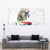 Philippines Eagle and Sampaguita Flowers Tapestry Polynesian Pattern - Wonder Print Shop