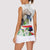 Philippines Eagle and Sampaguita Flowers Women Sleeveless Polo Shirt Polynesian Pattern - Wonder Print Shop