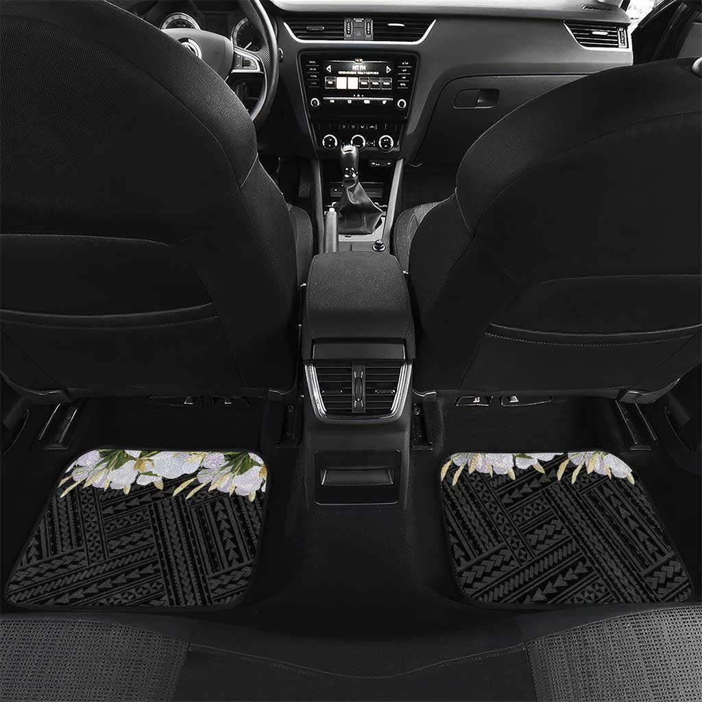 Philippines Eagle with Coat Of Arm Car Mats Simple Sampaguita Jasmine LT9 - Wonder Print Shop