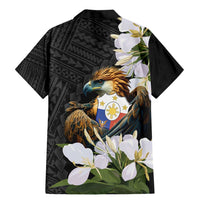 Philippines Eagle with Coat Of Arm Family Matching Mermaid Dress and Hawaiian Shirt Simple Sampaguita Jasmine LT9 - Wonder Print Shop
