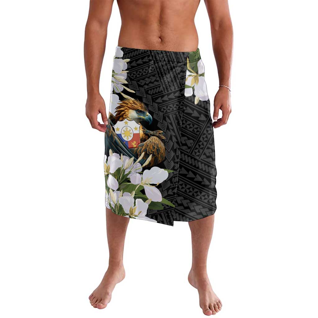 Philippines Eagle with Coat Of Arm Lavalava Simple Sampaguita Jasmine - Wonder Print Shop