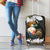 Philippines Eagle with Coat Of Arm Luggage Cover Simple Sampaguita Jasmine - Wonder Print Shop