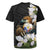 Philippines Eagle with Coat Of Arm Rugby Jersey Simple Sampaguita Jasmine - Wonder Print Shop