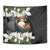 Philippines Eagle with Coat Of Arm Tapestry Simple Sampaguita Jasmine - Wonder Print Shop