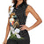 Philippines Eagle with Coat Of Arm Women Sleeveless Polo Shirt Simple Sampaguita Jasmine - Wonder Print Shop