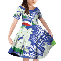 Philippines Flag Family Matching Off Shoulder Short Dress and Hawaiian Shirt Sampaguita Jasmine with Polynesian Tribal LT9 - Wonder Print Shop
