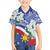 Philippines Flag Hawaiian Shirt Sampaguita Jasmine with Polynesian Tribal - Wonder Print Shop