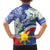 Philippines Flag Hawaiian Shirt Sampaguita Jasmine with Polynesian Tribal - Wonder Print Shop