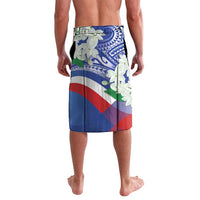Philippines Flag Lavalava Sampaguita Jasmine with Polynesian Tribal - Wonder Print Shop