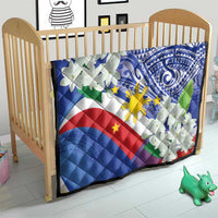 Philippines Flag Quilt Sampaguita Jasmine with Polynesian Tribal - Wonder Print Shop