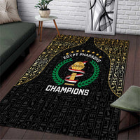 Egypt Pharaohs Area Rug African Football Champions 2025