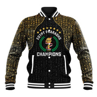 Custom Egypt Pharaohs Baseball Jacket African Football Champions 2025