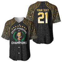 Custom Egypt Pharaohs Baseball Jersey African Football Champions 2025