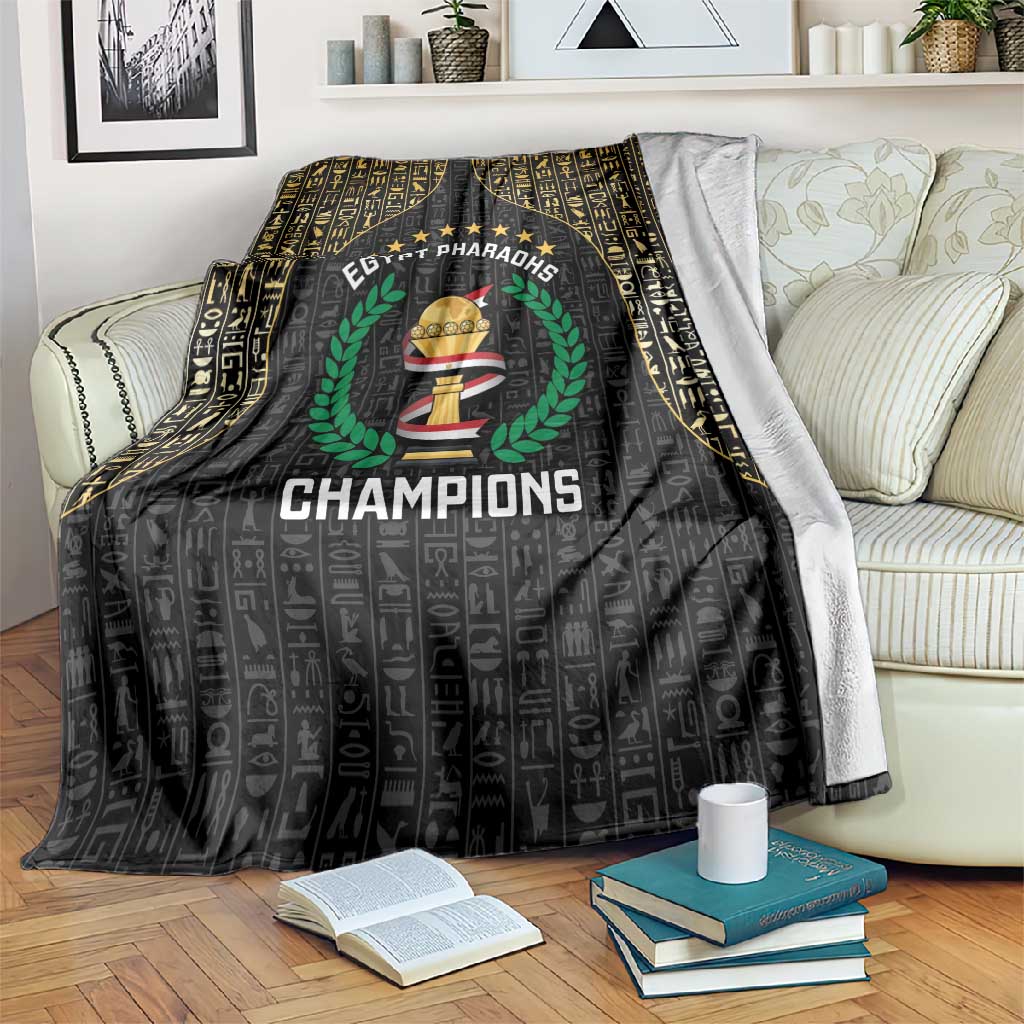Egypt Pharaohs Blanket African Football Champions 2025