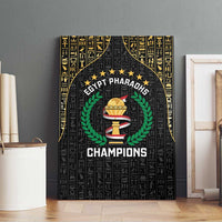 Egypt Pharaohs Canvas Wall Art African Football Champions 2025