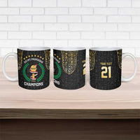 Custom Egypt Pharaohs Ceramic Mug African Football Champions 2025