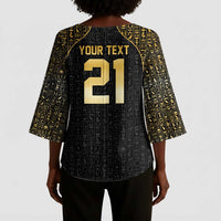 Custom Egypt Pharaohs Kimono Sleeve Blouse African Football Champions 2025