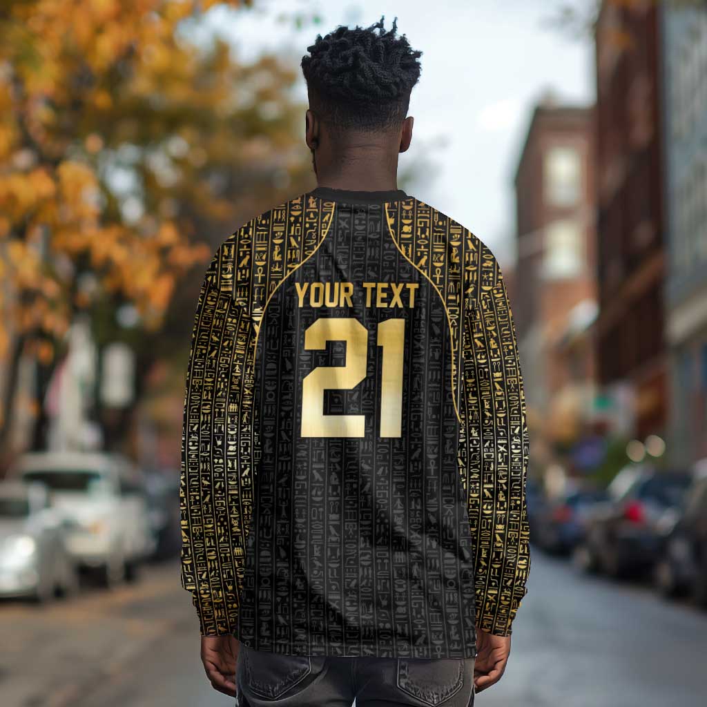 Custom Egypt Pharaohs Long Sleeve Shirt African Football Champions 2025