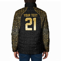 Custom Egypt Pharaohs Padded Jacket African Football Champions 2025