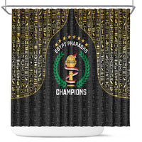 Egypt Pharaohs Shower Curtain African Football Champions 2025