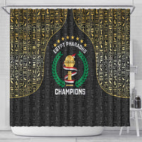Egypt Pharaohs Shower Curtain African Football Champions 2025