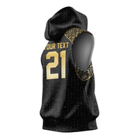 Custom Egypt Pharaohs Sleeveless Hoodie African Football Champions 2025