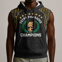 Custom Egypt Pharaohs Sleeveless Hoodie African Football Champions 2025