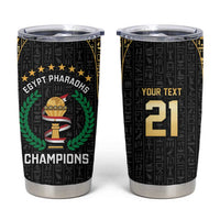 Custom Egypt Pharaohs Tumbler Cup African Football Champions 2025