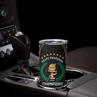 Custom Egypt Pharaohs Tumbler Cup African Football Champions 2025