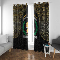 Egypt Pharaohs Window Curtain African Football Champions 2025