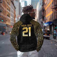 Custom Egypt Pharaohs Zip Hoodie African Football Champions 2025