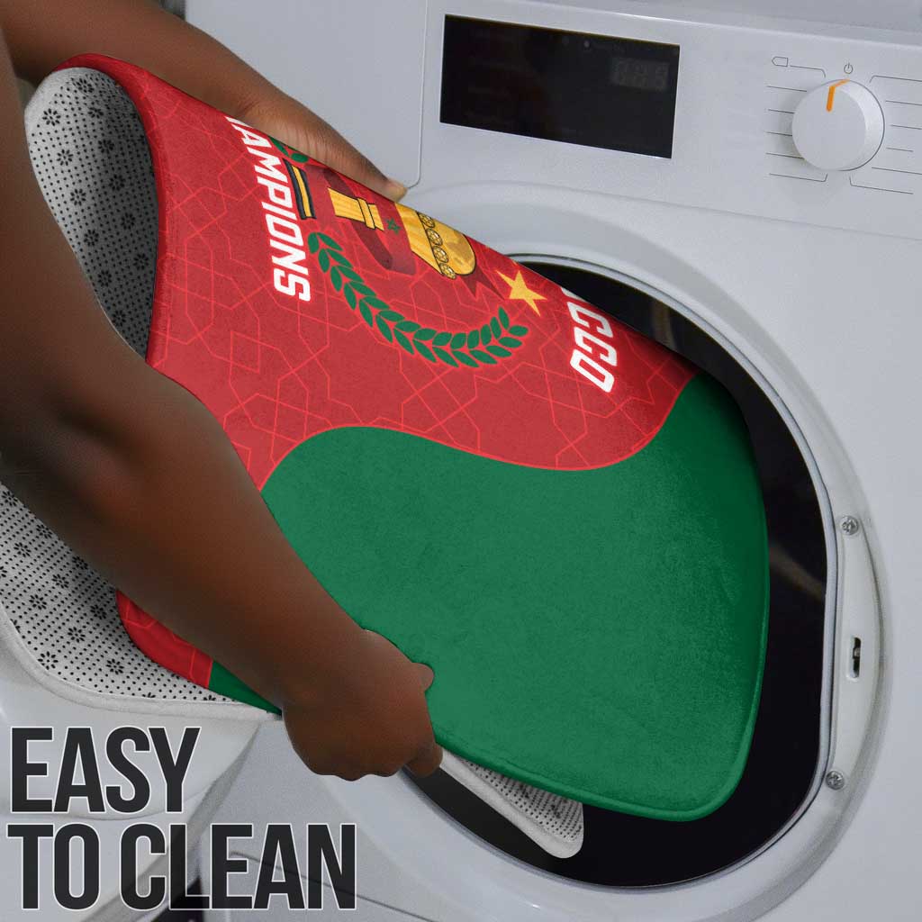 Morocco Atlas Lions Bathroom Set African Football Champions 2025